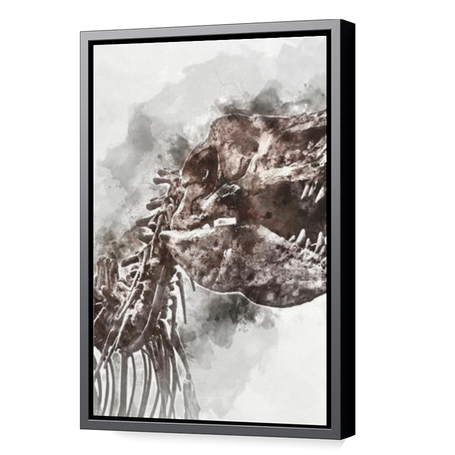 Thumbnail for Canvas - Black Floating Frame