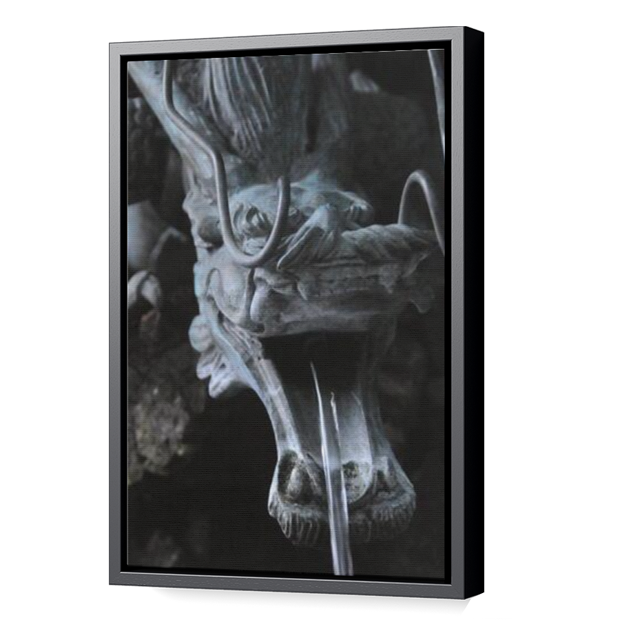 Thumbnail for Canvas - Black Floating Frame