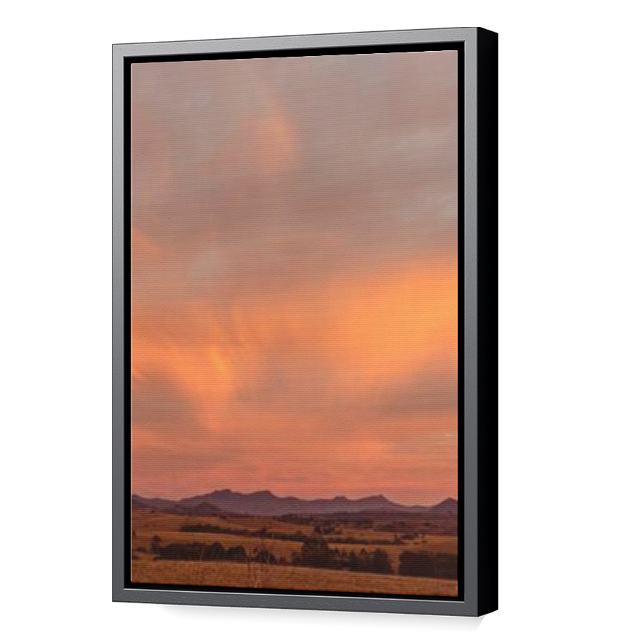 Thumbnail for Canvas - Black Floating Frame