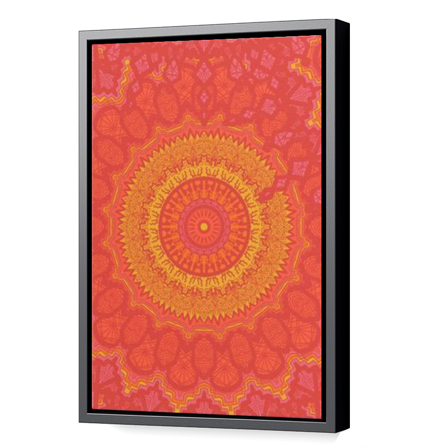 Thumbnail for Canvas - Black Floating Frame