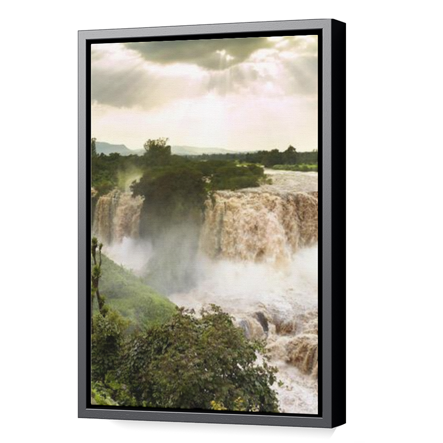 Thumbnail for Canvas - Black Floating Frame