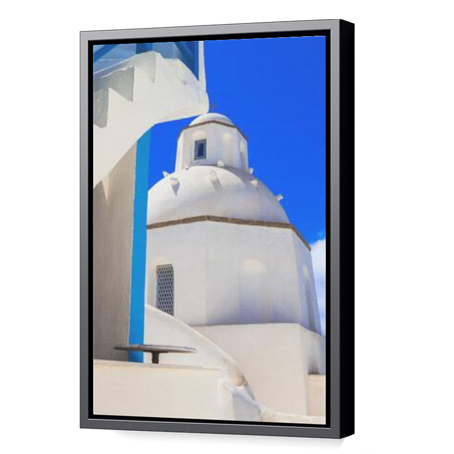 Thumbnail for Canvas - Black Floating Frame