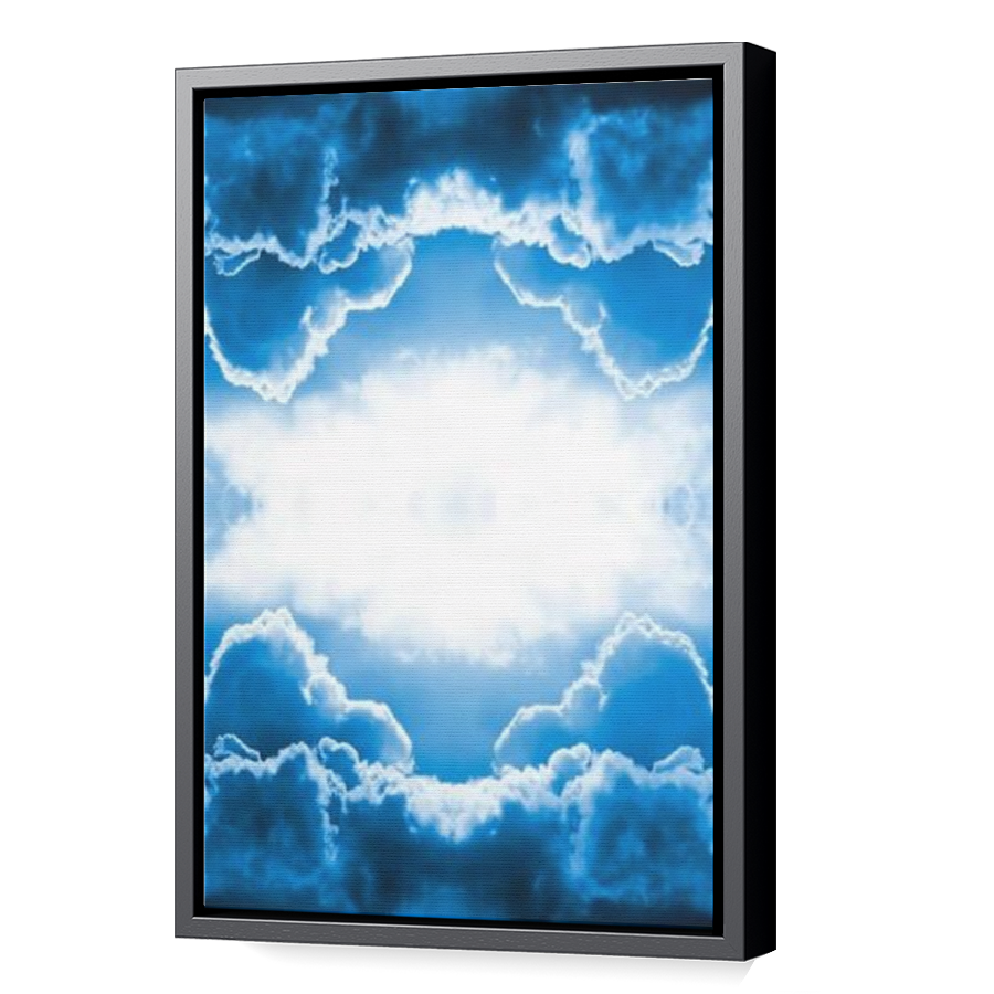 Thumbnail for Canvas - Black Floating Frame