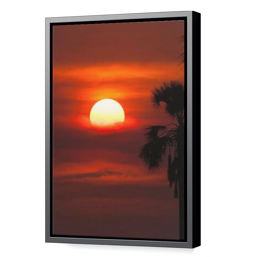 Thumbnail for Canvas - Black Floating Frame