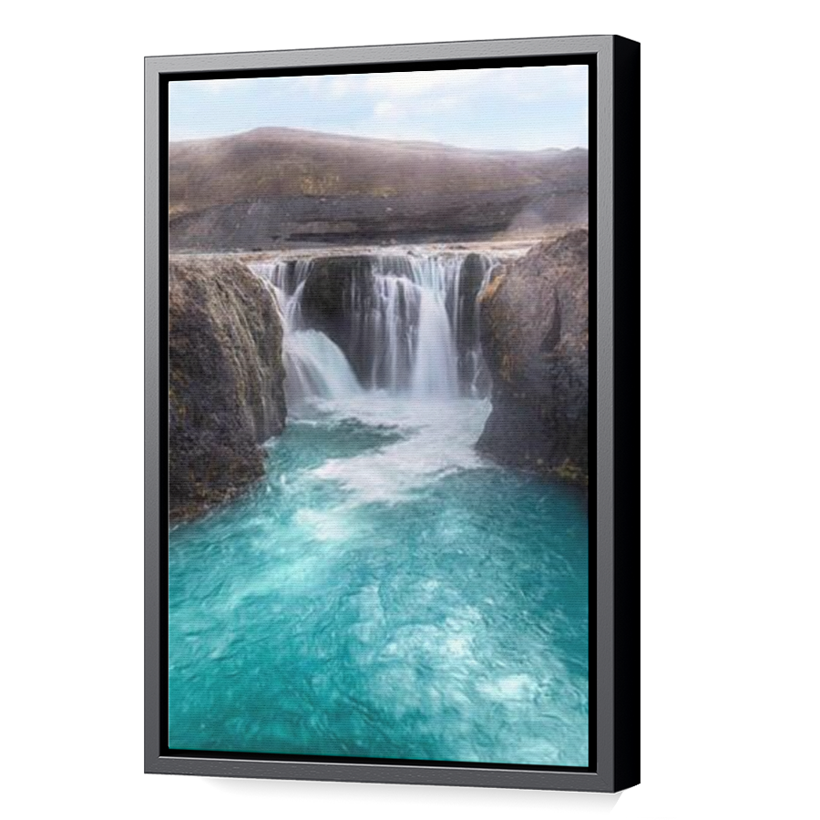 Thumbnail for Canvas - Black Floating Frame