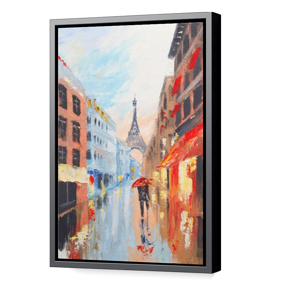 Thumbnail for Canvas - Black Floating Frame