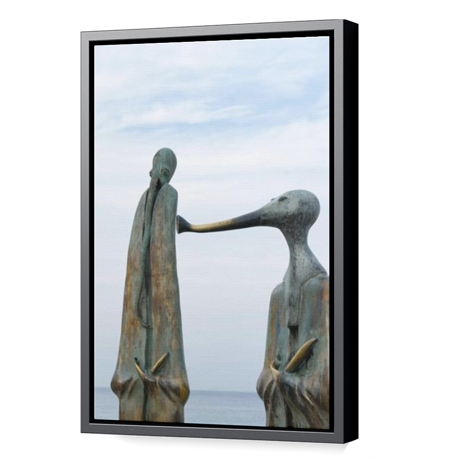 Thumbnail for Canvas - Black Floating Frame