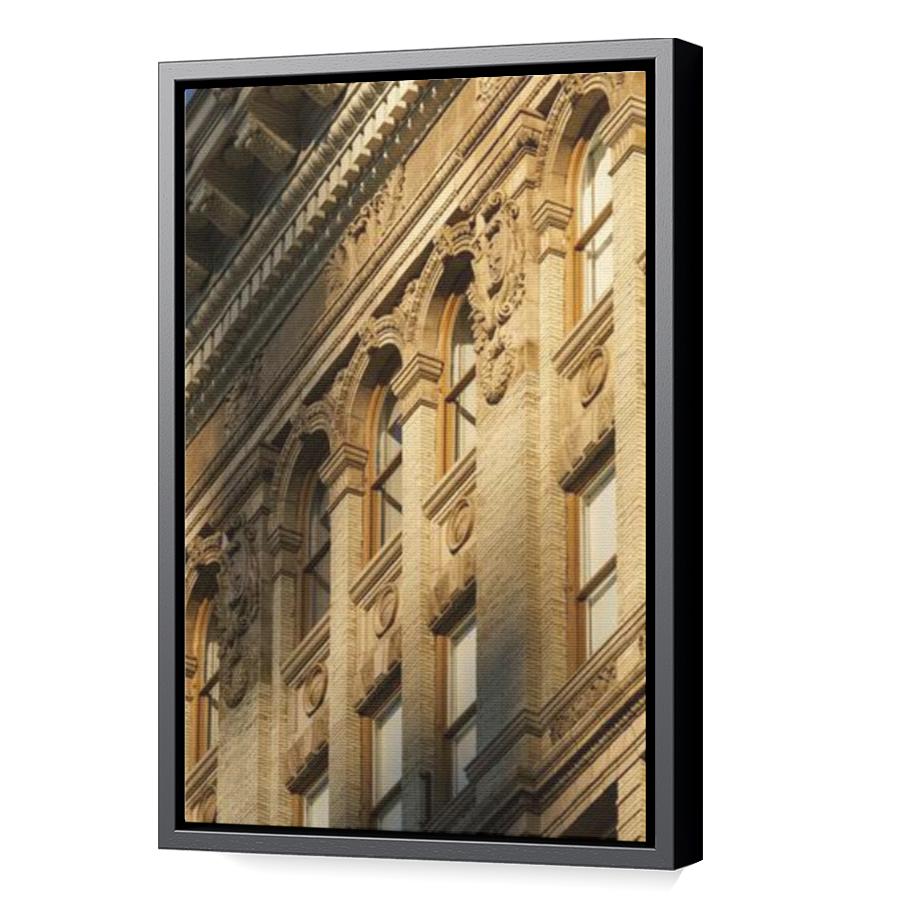 Thumbnail for Canvas - Black Floating Frame