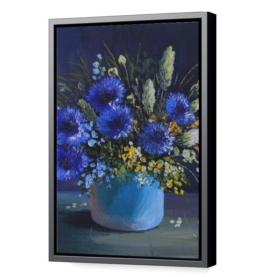 Thumbnail for Canvas - Black Floating Frame
