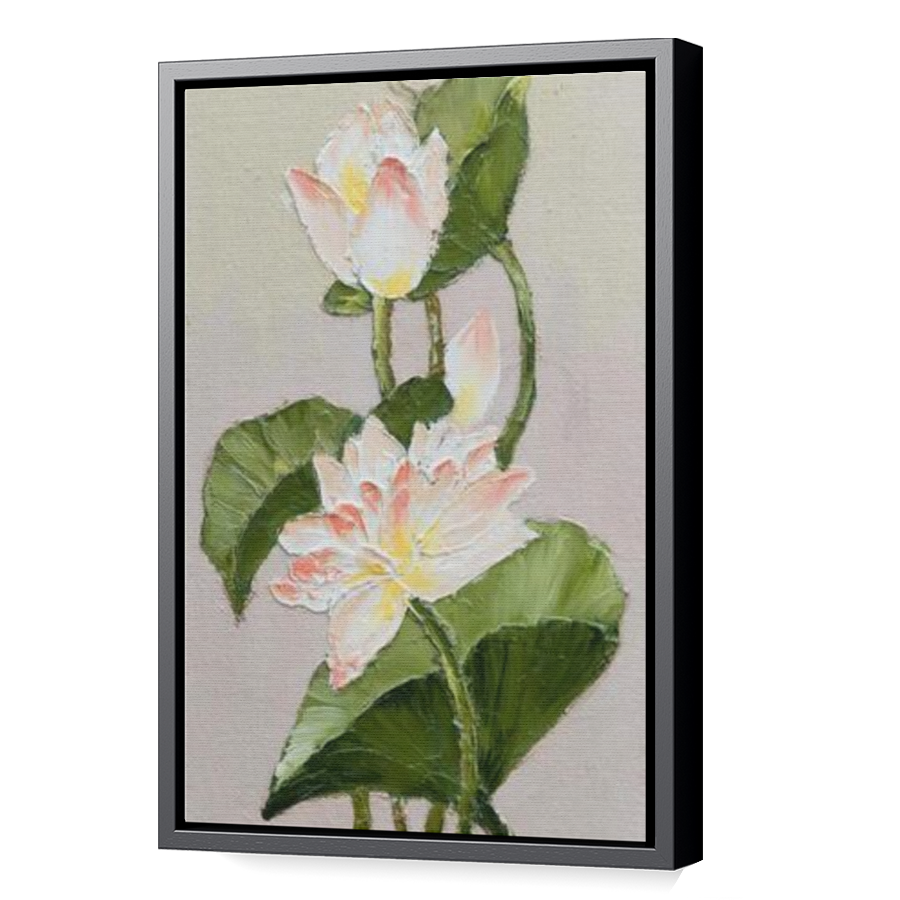 Thumbnail for Canvas - Black Floating Frame