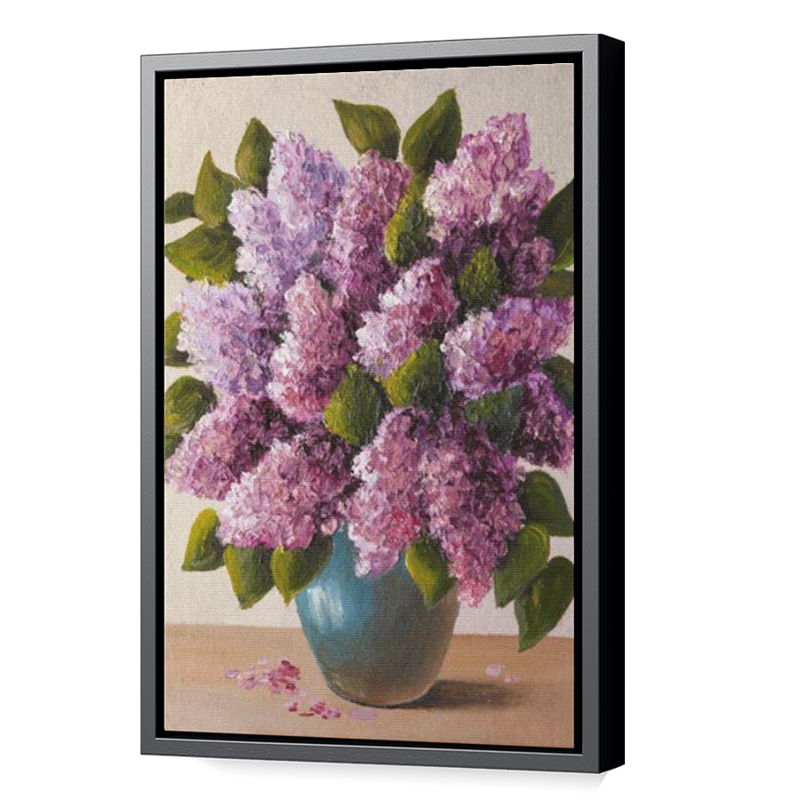 Thumbnail for Canvas - Black Floating Frame