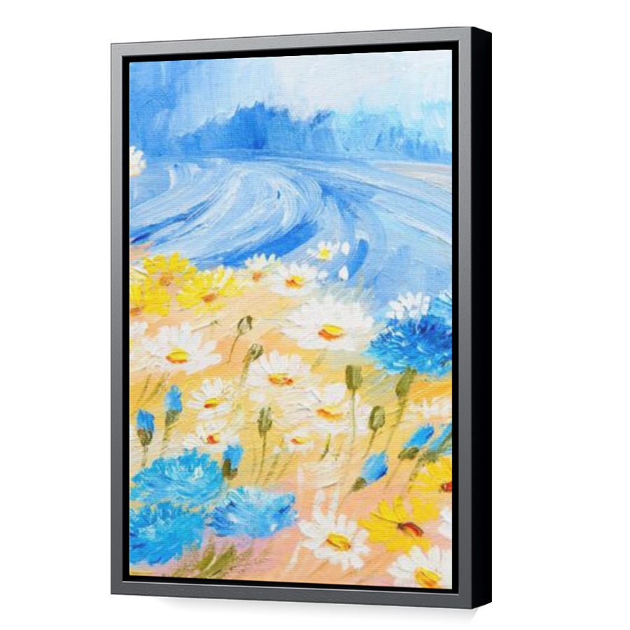 Thumbnail for Canvas - Black Floating Frame