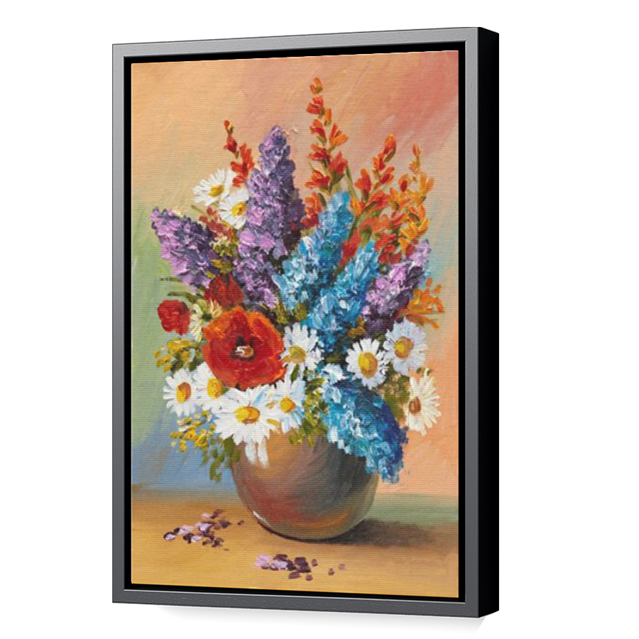 Thumbnail for Canvas - Black Floating Frame