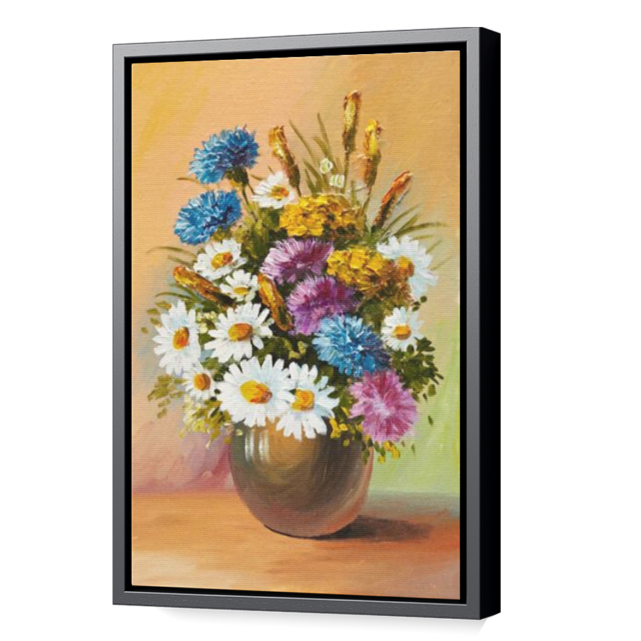 Thumbnail for Canvas - Black Floating Frame