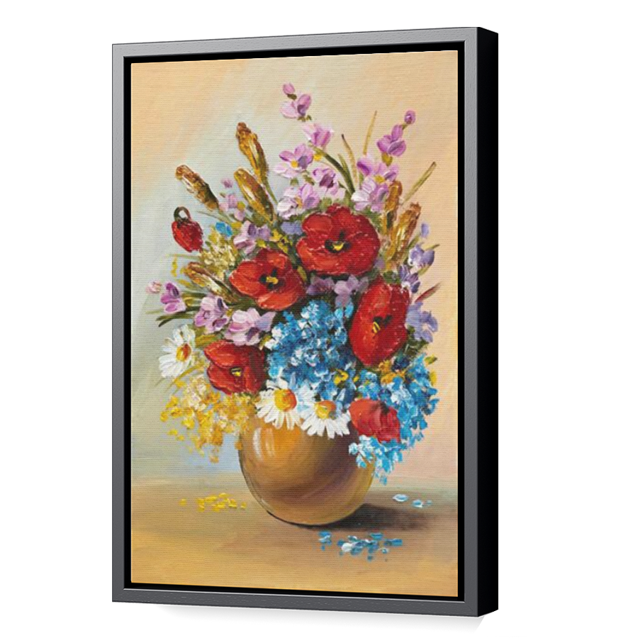 Thumbnail for Canvas - Black Floating Frame