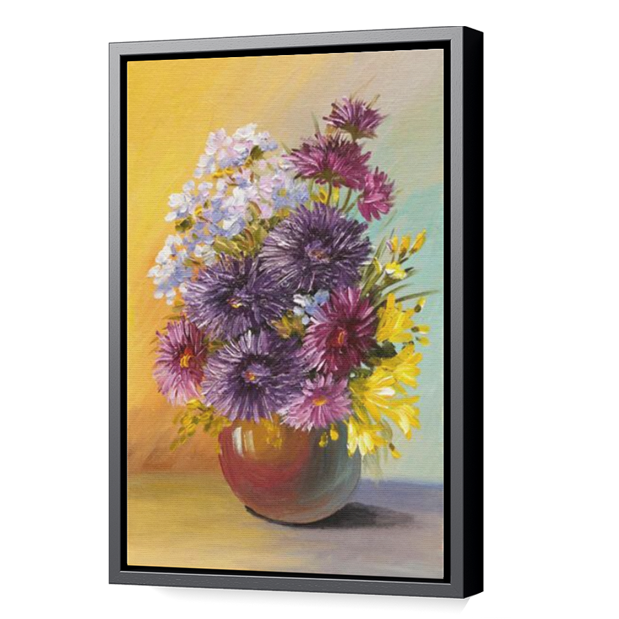 Thumbnail for Canvas - Black Floating Frame