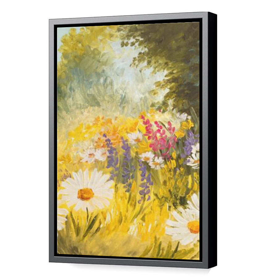 Thumbnail for Canvas - Black Floating Frame