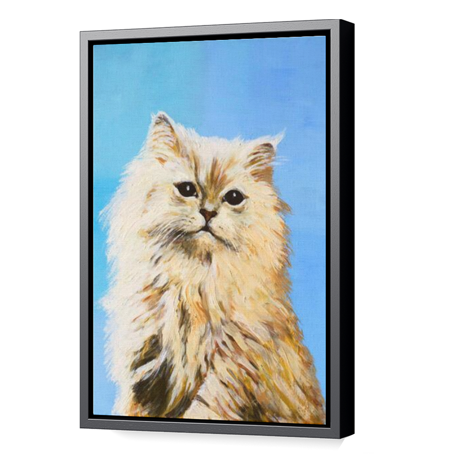 Thumbnail for Canvas - Black Floating Frame