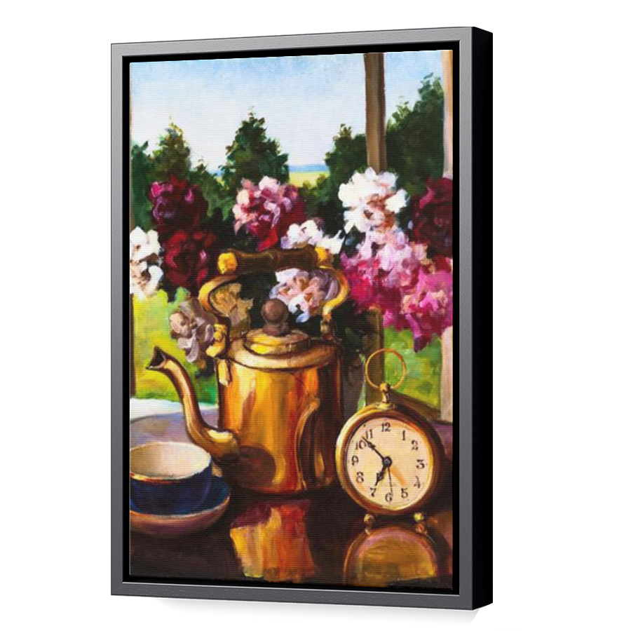 Thumbnail for Canvas - Black Floating Frame