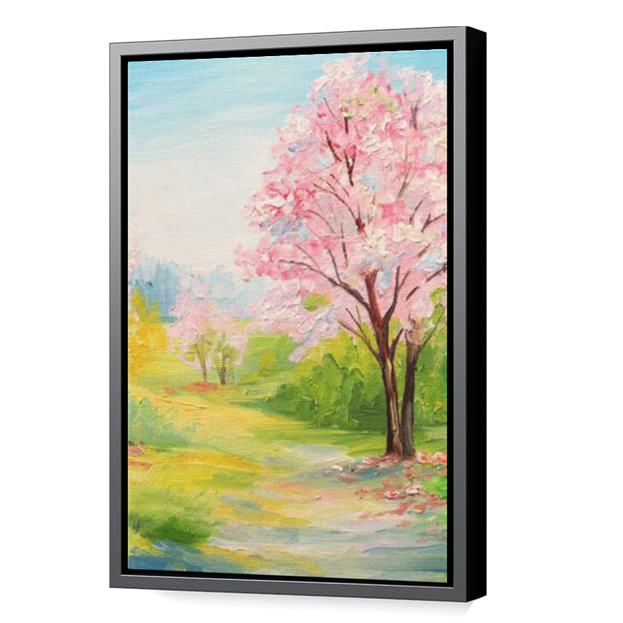 Thumbnail for Canvas - Black Floating Frame