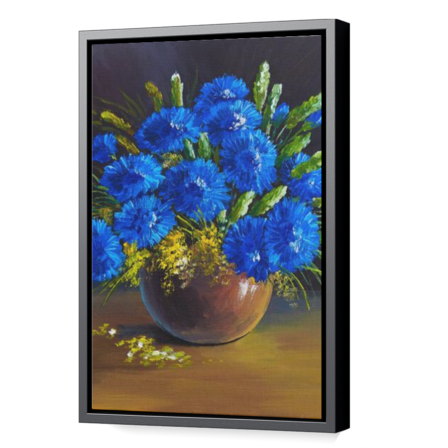 Thumbnail for Canvas - Black Floating Frame