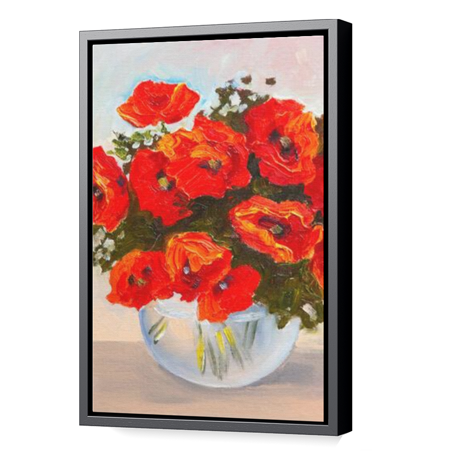 Thumbnail for Canvas - Black Floating Frame