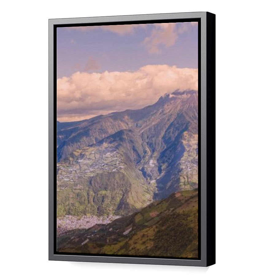 Thumbnail for Canvas - Black Floating Frame