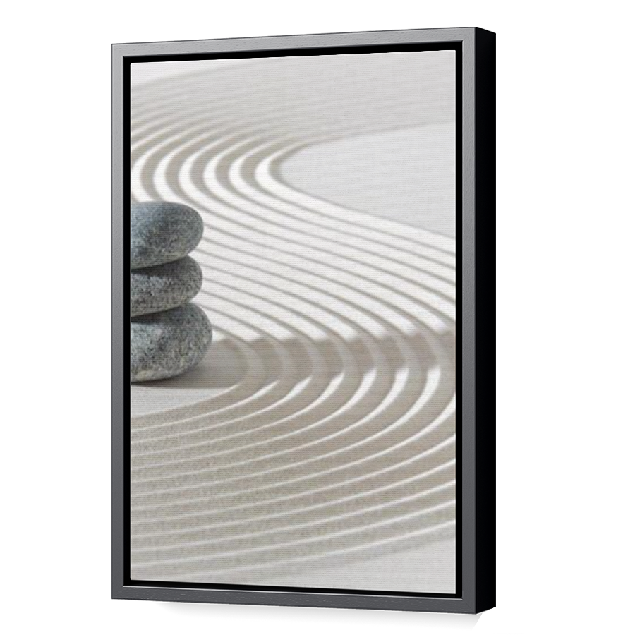 Thumbnail for Canvas - Black Floating Frame