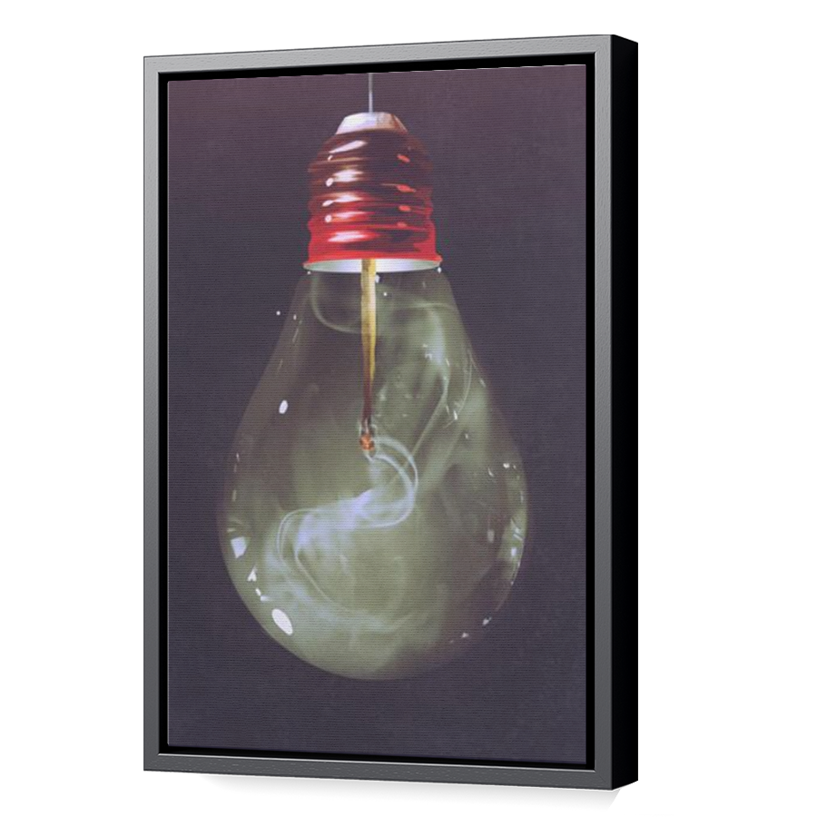 Thumbnail for Canvas - Black Floating Frame