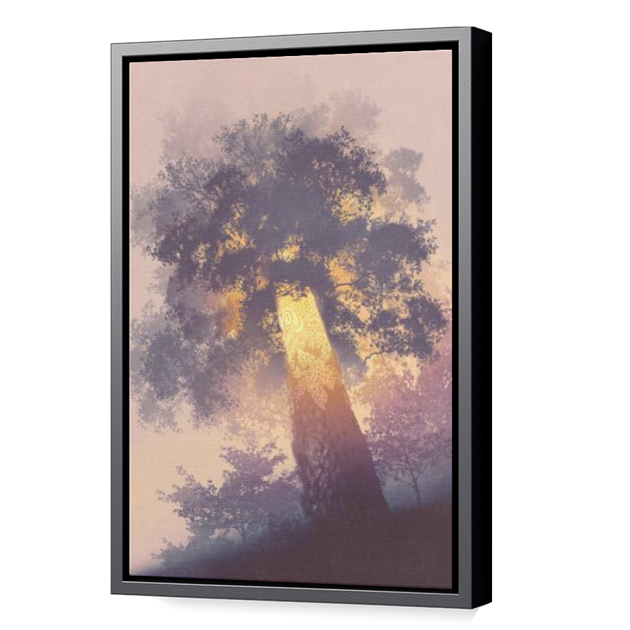 Thumbnail for Canvas - Black Floating Frame