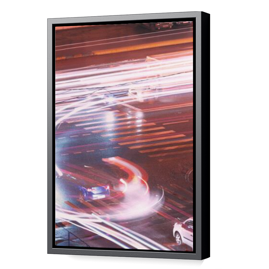 Thumbnail for Canvas - Black Floating Frame