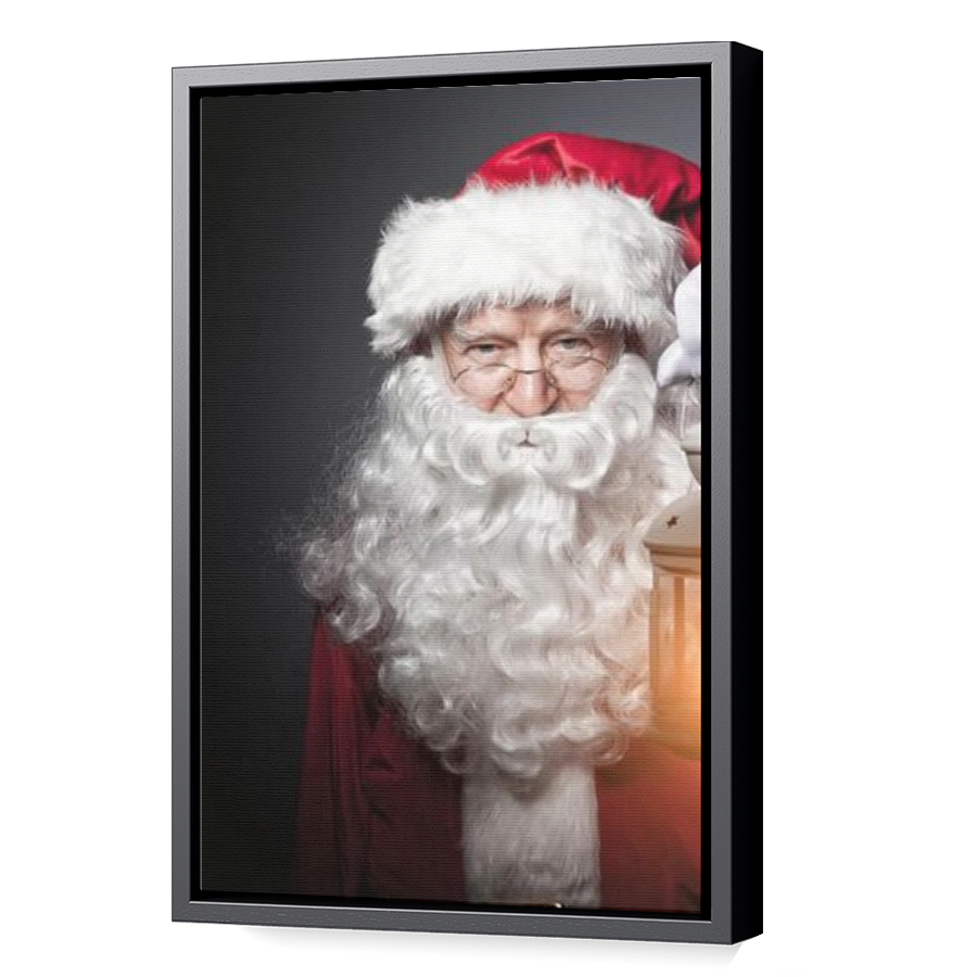 Thumbnail for Canvas - Black Floating Frame