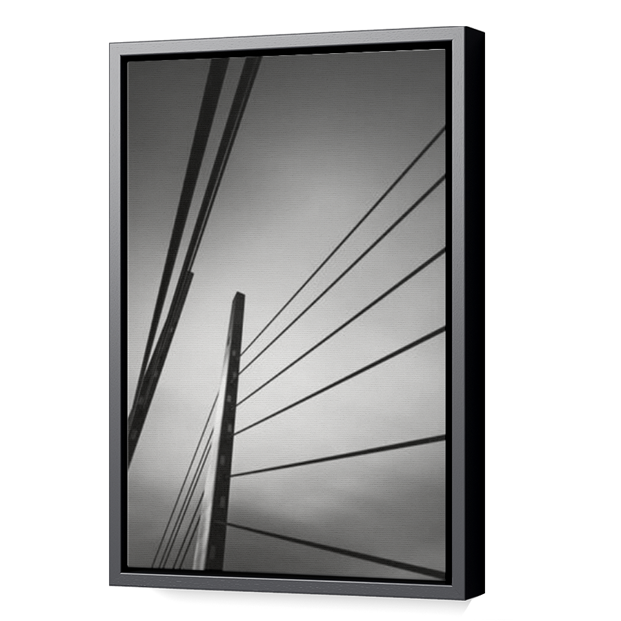 Thumbnail for Canvas - Black Floating Frame