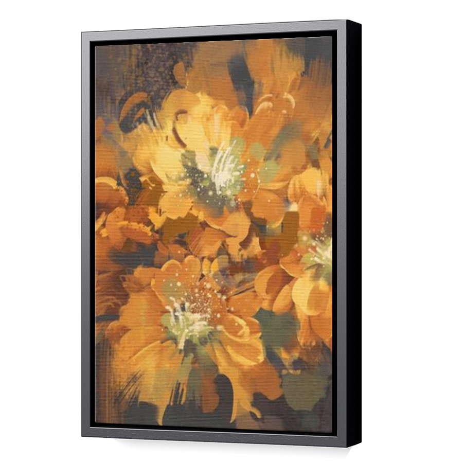 Thumbnail for Canvas - Black Floating Frame