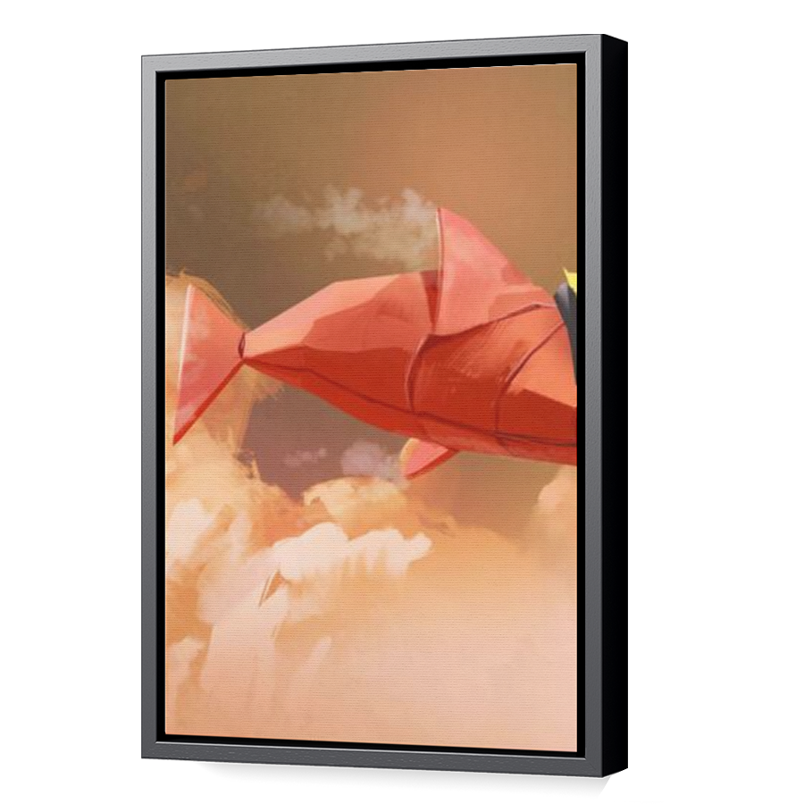 Thumbnail for Canvas - Black Floating Frame