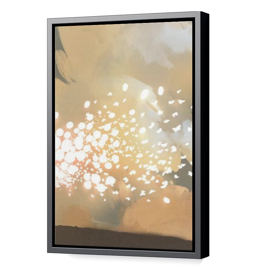 Thumbnail for Canvas - Black Floating Frame