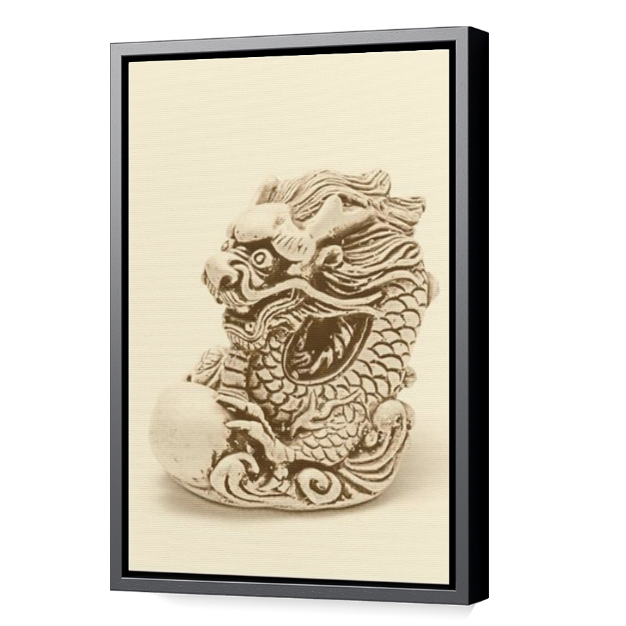 Thumbnail for Canvas - Black Floating Frame