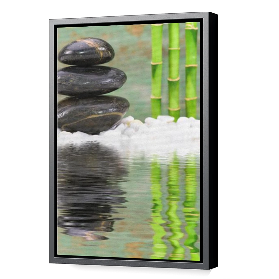 Thumbnail for Canvas - Black Floating Frame