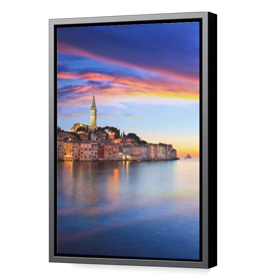 Thumbnail for Canvas - Black Floating Frame