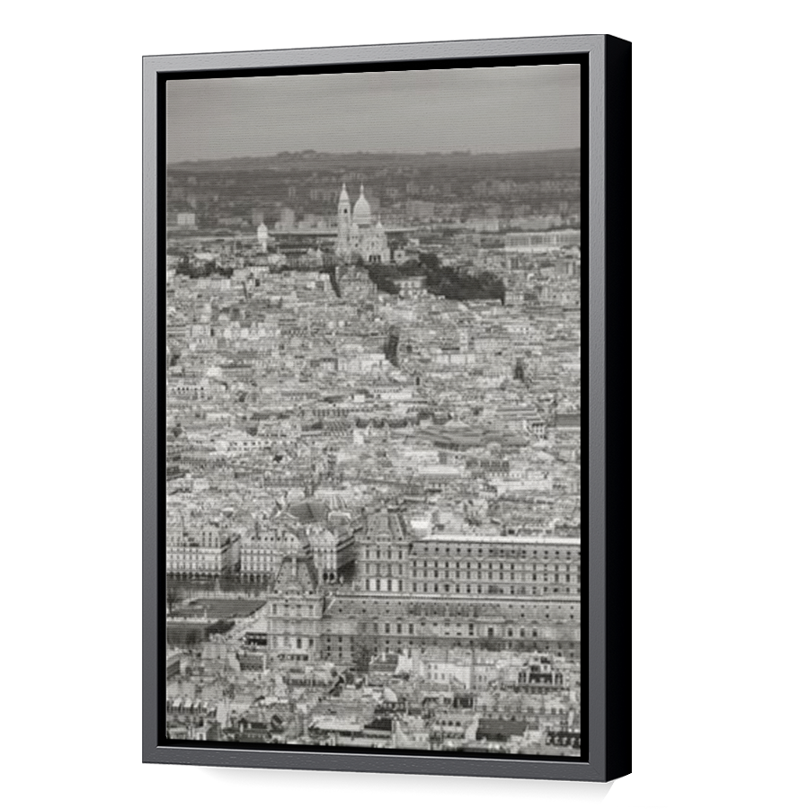 Thumbnail for Canvas - Black Floating Frame