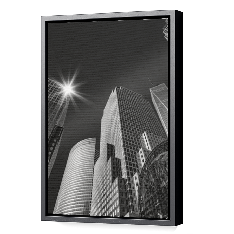 Thumbnail for Canvas - Black Floating Frame
