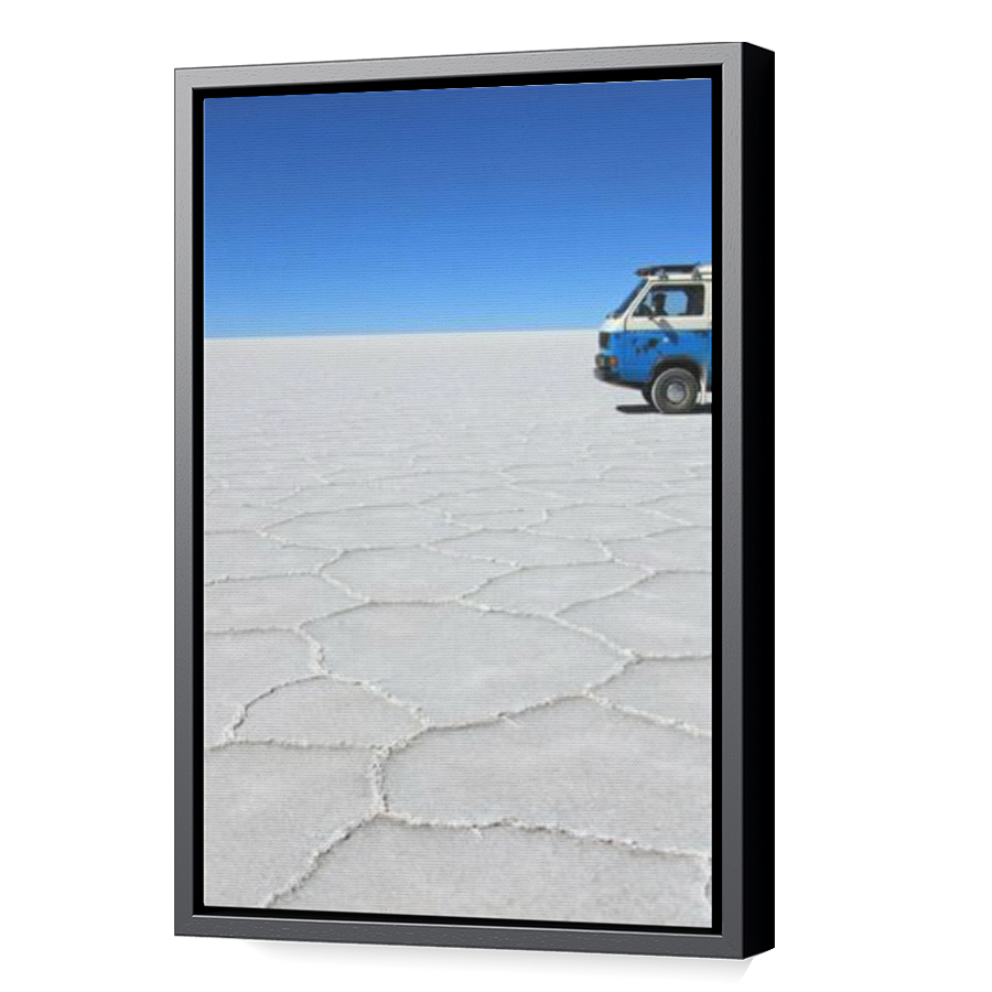 Thumbnail for Canvas - Black Floating Frame