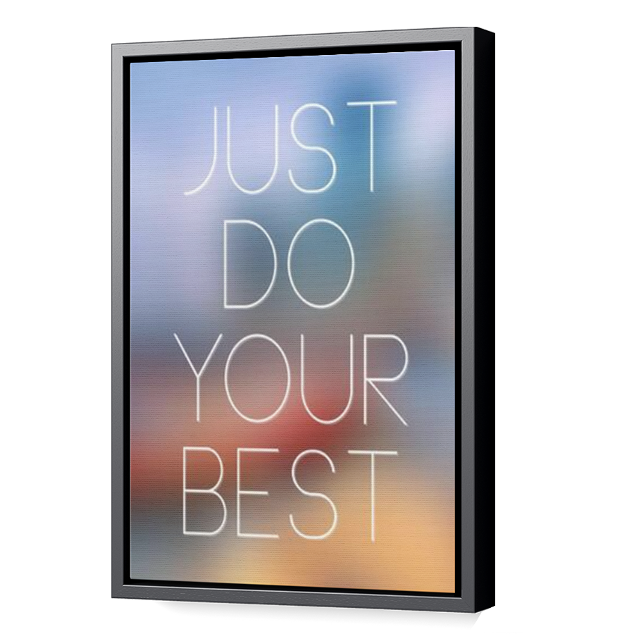 Thumbnail for Canvas - Black Floating Frame