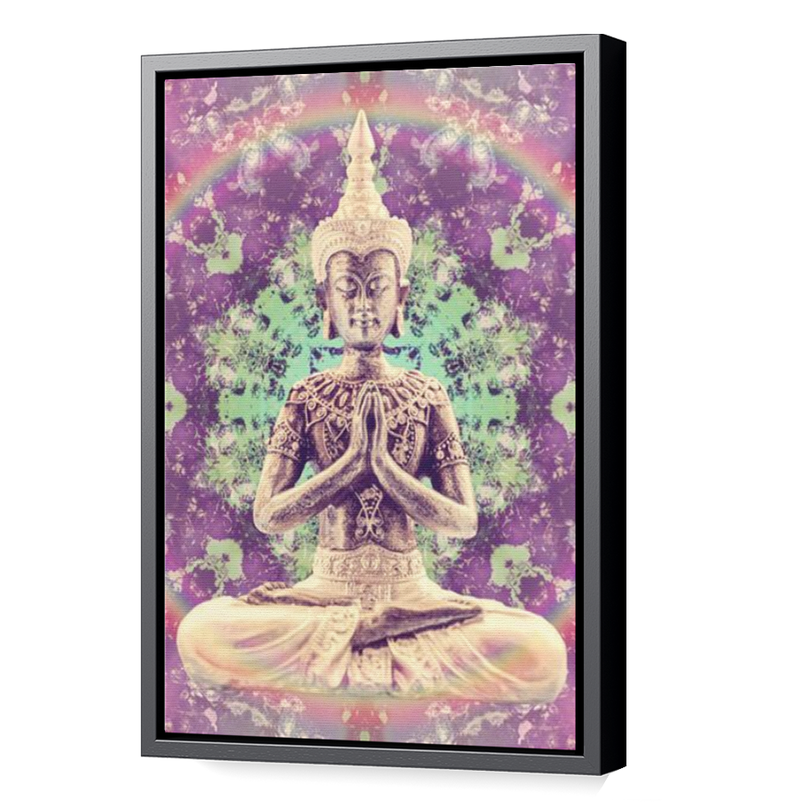 Thumbnail for Canvas - Black Floating Frame