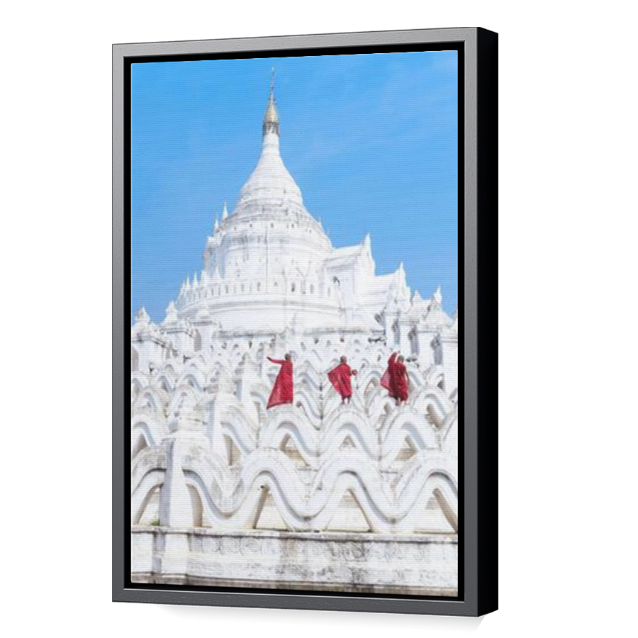 Thumbnail for Canvas - Black Floating Frame