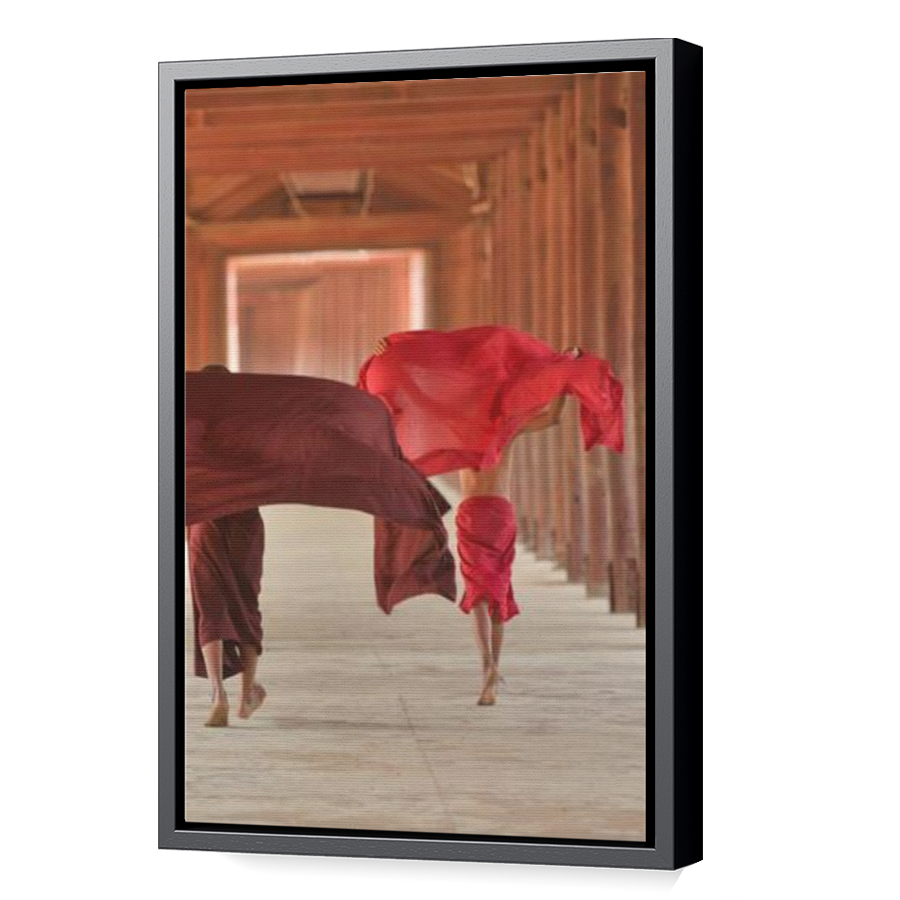 Thumbnail for Canvas - Black Floating Frame