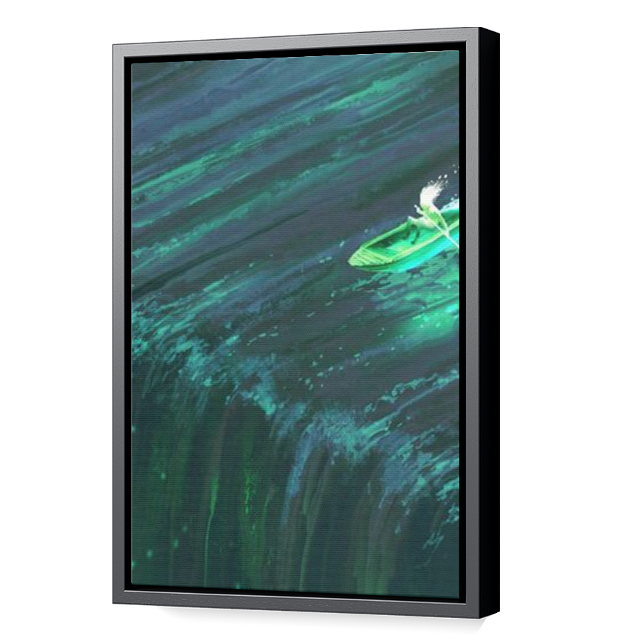 Thumbnail for Canvas - Black Floating Frame
