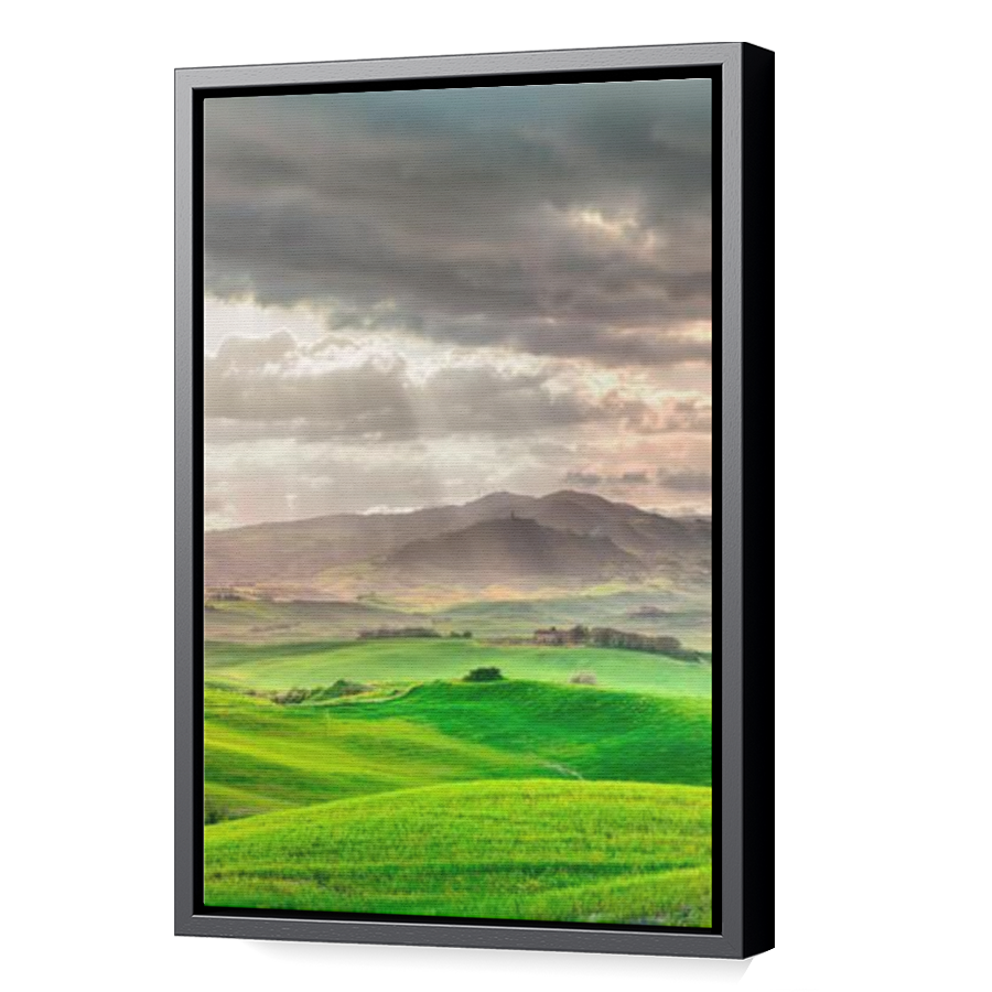 Thumbnail for Canvas - Black Floating Frame