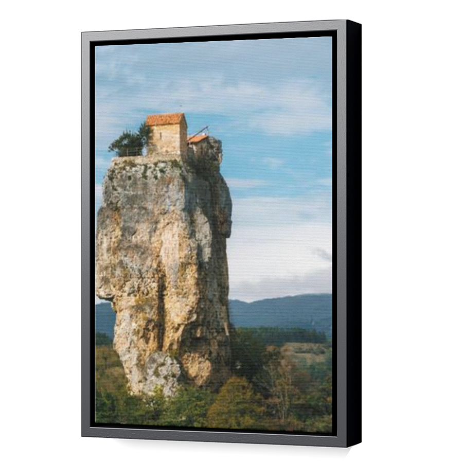 Thumbnail for Canvas - Black Floating Frame