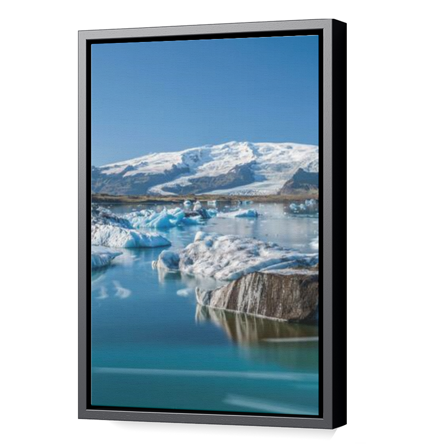 Thumbnail for Canvas - Black Floating Frame